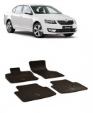 Cumpara ieftin Set covorase cauciuc dedicate SKODA OCTAVIA III (2013-2019)