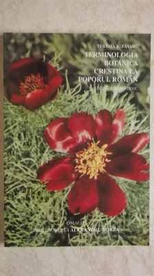 Teresia B. Tataru - Terminologia botanica crestina la poporul roman foto