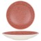 Rinart Farfurie ad&acirc;ncă - Rosa - Porţelan - 25 cm (900cc) - set de 6