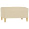 Taburet, crem, 70x55x41 cm, material textil - 1