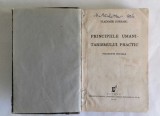 Principiile umanitarismului practic &ndash; Filozofie sociala 1935