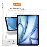 (Pachet 2buc.) Folie sticla iPad Air 11 (2024) Asteroid GSM ArmorGlass CrystalHD, transparenta