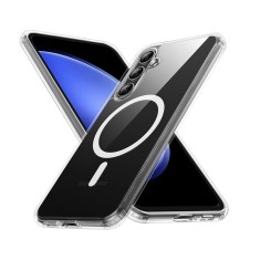 Husa pentru samsung galaxy s25 plus, atasare magnetica, magsafe, transparent foto