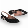 Balerini Mihai Albu din piele intoarsa Polka Jaunt, 35 - 41, Negru
