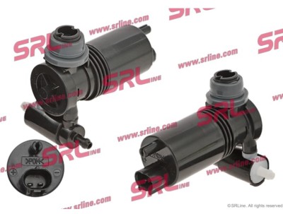 Pompa spalator NISSAN JUKE (F15), 06.2010-2019; TIIDA (C11X/SC11X), 06.2007-06.2011, SRLine, Pompa duala, foto