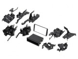 Cadru radio 2 DIN negru pentru Pontiac, Scion, Toyota