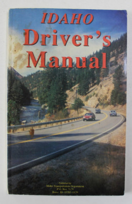 IDAHO DRIVER &amp;#039;S MANUAL , 1998 foto