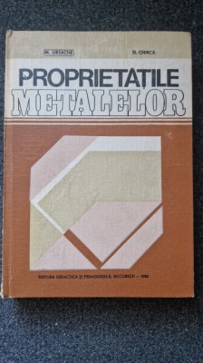 PROPRIETATILE METALELOR - Ursache, Chirca foto