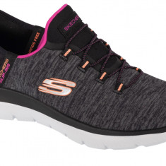 Pantofi pentru adidași Skechers Summits - Dazzling Haze 149937-BKMT negru