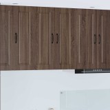 vidaXL Dulap de bucătărie Stejar &icirc;nchis 60 x 31 x 80 cm Lemn compozit 885402