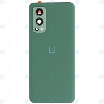OnePlus Nord 2 (DN2101 DN2103) Capac baterie lemn verde foto