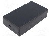 Carcasa ABS, 74.5mmx129mmx35mm, MASZCZYK - KM-37 BK