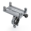 Suport de telefon pentru Bicicleta/Motocicleta/Scuter/Trotineta, FIXATO, Aluminiu, Gri