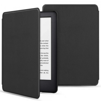Husa pentru Amazon Kindle Gen 11 (2024) / Kindle Gen 11 (2022), Techsuit, SmartCover, Neagra foto