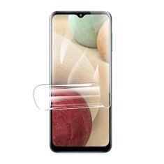 Folie de protectie compatibila cu samsung galaxy a12, flexible, silicon, protectie completa,instalare usoara, full glue,hydrogel htpmagA?, transparent foto