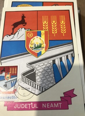 CPIF Stema cu timbru al Judetului Neamt foto