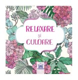 Relaxare și culoare - carte de colorat cu 4 creioane colorate - *** - Didactica Publishing House