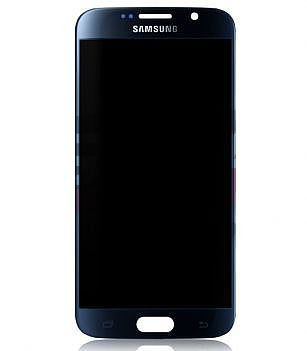 LCD+Touchscreen Samsung Galaxy S6 / G920 / G920F BLEUMARIN original foto