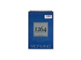 Bloc desen 1264 Black Drawing, A5, 200gr, 20 file, cu spirala Fabriano