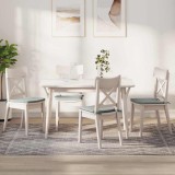 Perne de Sezut 4 pcs Gri deschis 40 x 40 x 3 cm Catifea