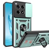 Husa OnePlus 12R protectie camera Techsuit CamShield Series, verde