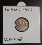 10 Bani 1955 Moneda Republica Populara Romana - superba stare foarte buna luciu