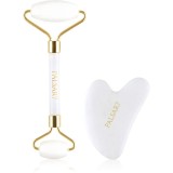 PALSAR7 Massage Roller and Guasha White Jade rulou de masaj facial și accesoriu de masaj