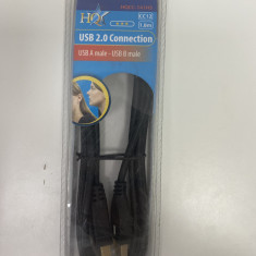 Cablu imprimanta USB A- USB B HQ HQCC-141HS / 1,8M (957)