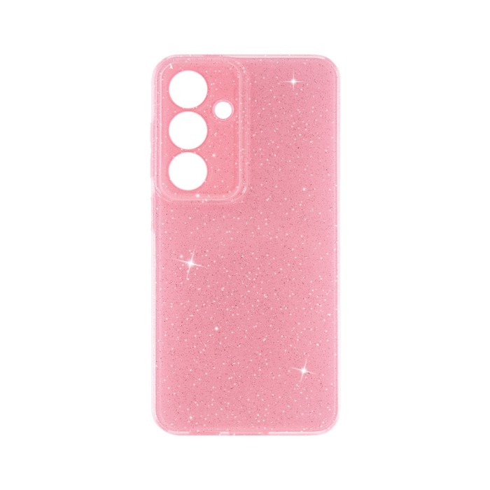 Husa BestCase&reg; Crystal Glitter 2MM, Compatibila Cu Samsung Galaxy S24 Plus,