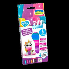 Set plastilina Shine Lovin'Do, +3 ani, 6 Culori, Okto