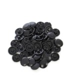 Capac plastic, pentru mascare suruburi mobila, PZ3, negru, set 50 bucati