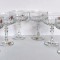 Set de 6 pahare de sampanie, model de mare efect, Cristal Zwiesel Germania