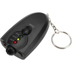 Alcooltest Portabil Tip Breloc cu LED &ndash; Test Rapid Alcool in Aerul Expirat