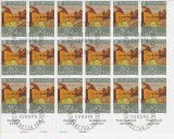 ELVETIA- 1975 SERIE IN BLOC DE 18 (COTA 33 EURO)