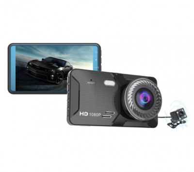 Camera video auto touchscreen, fata spate, full HD H309 foto