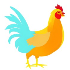 Sticker decorativ, Cocos, Galben, 64 cm, 10382ST foto