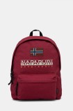 Napapijri rucsac Hering culoarea rosu, mic, cu imprimeu, NP0A4G99R1E1
