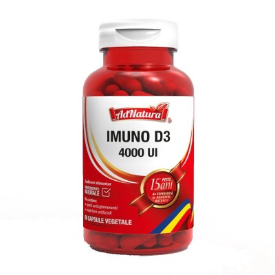 Imuno D3 4000UI 60 capsule Adserv foto