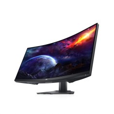 Monitor gaming curbat LED Dell S3422DWG, 34 inch, WQHD VA, 1 ms, 144Hz, negru foto
