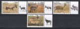 Angola 2019 - Antilope, Serie cu Tapsuri pe Dreapta, MNH