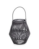Cumpara ieftin Felinar incarcare solara otel franghie gri Juny &Oslash;15,5x17h