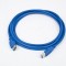 CABLU USB GEMBIRD prelungitor, USB 3.0 (T) la USB 3.0 (M), 1.8m, conectori auriti, albastru &quot;CCP-USB3-AMAF-6&quot; (timbru verde 0.08 lei)