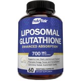 Supliment Alimentar, Nutriflair, Glutation Lipozomal, Efect Antioxidant, Vegan, fara Lactoza, 700mg
