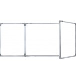Tabla magnetica alba Triptica 100x400 cm Premium (7 ani Garantie)