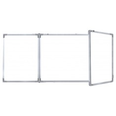 Tabla magnetica alba Triptica 100x400 cm Premium (7 ani Garantie)