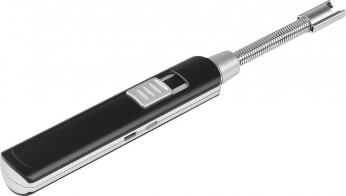 Strend Pro FLEXI brichetă electrică, electrică, cu plasmă, rezistentă la v&acirc;nt, USB, 21 cm