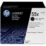 HP CE255XD Toner Cartridge Black Dual Pack CE255XD