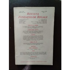 Revista Fudatiei Regale - Anul XIII Februarie 1946 Nr. 2