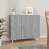 VidaXL Servantă, gri sonoma, 90x34x80 cm, lemn compozit 817460