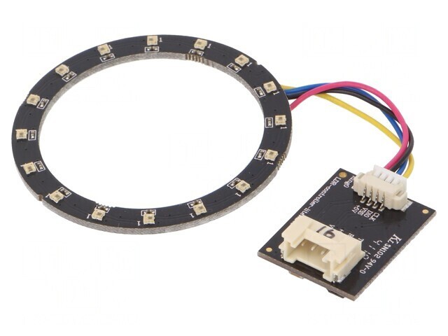 Inel LED RGB 1,3W 5V 16 Diode &Oslash;51mm
